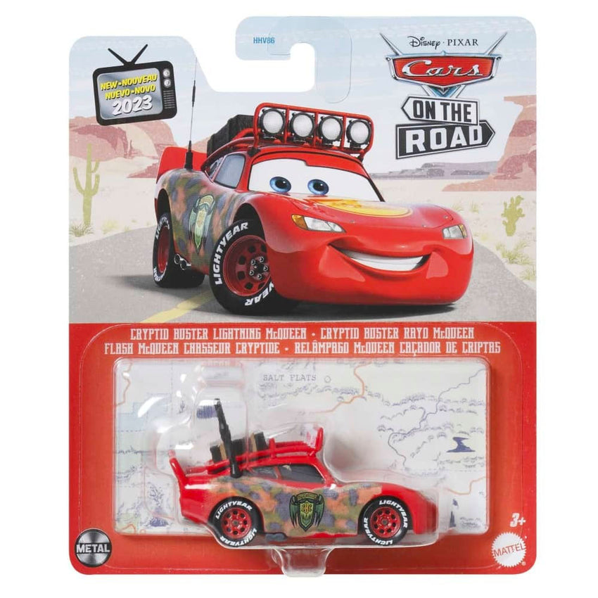 Disney Pixar Cars On The Road Cryptid Buster Lightning McQueen