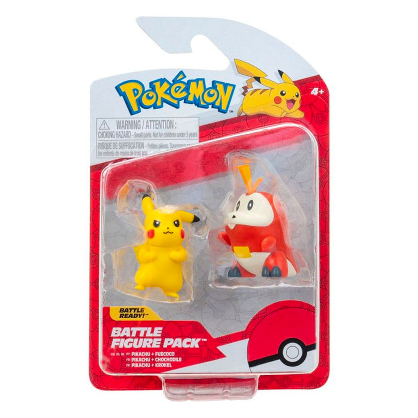 Pokemon Battle Figure Pack Pikachu & Fuecoco
