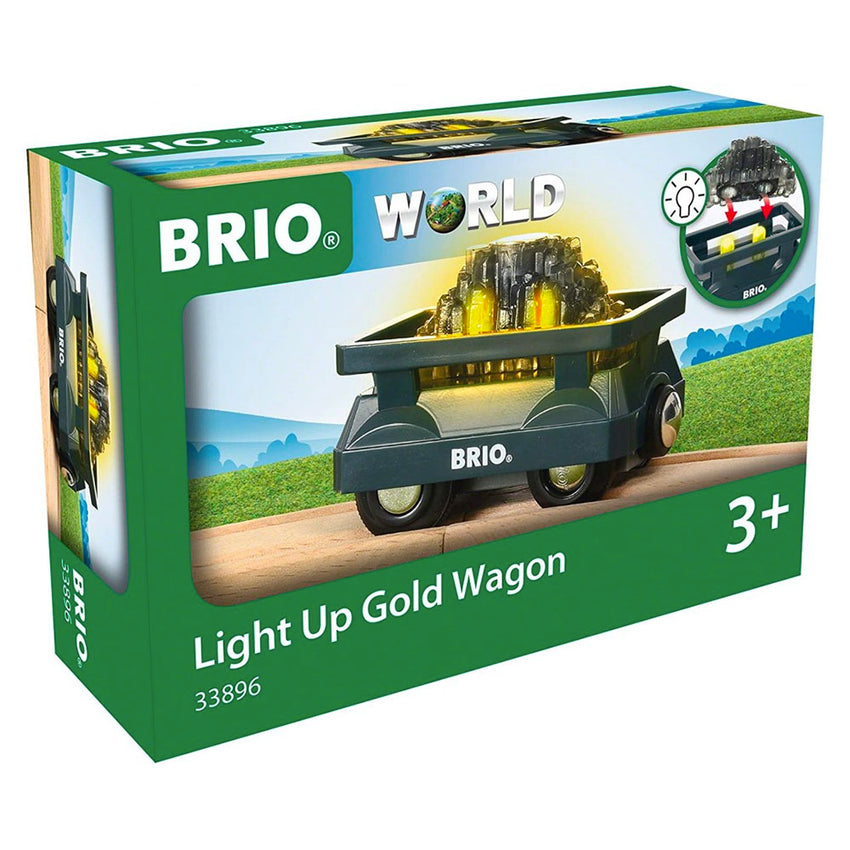 Brio World Light up Gold Wagon