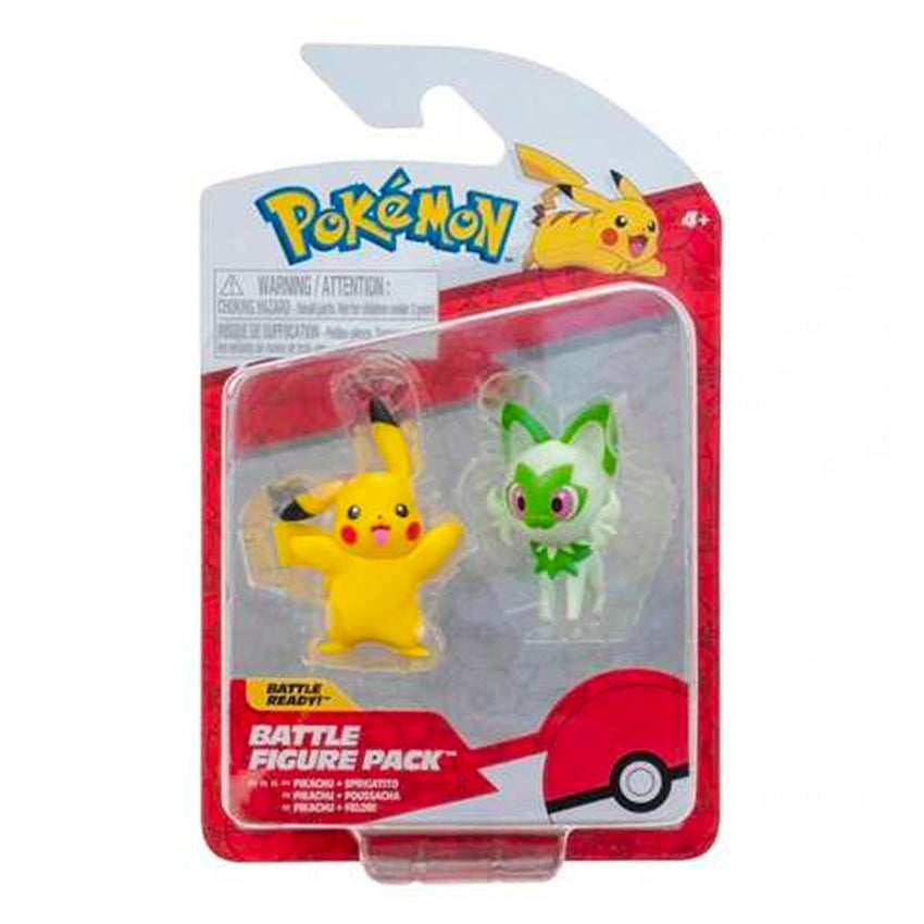 Pokemon Battle Figure Pack Pikachu & Sprigatito