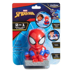 Spider-Man - GoGlow - 2-in-1 Night Light & Torch