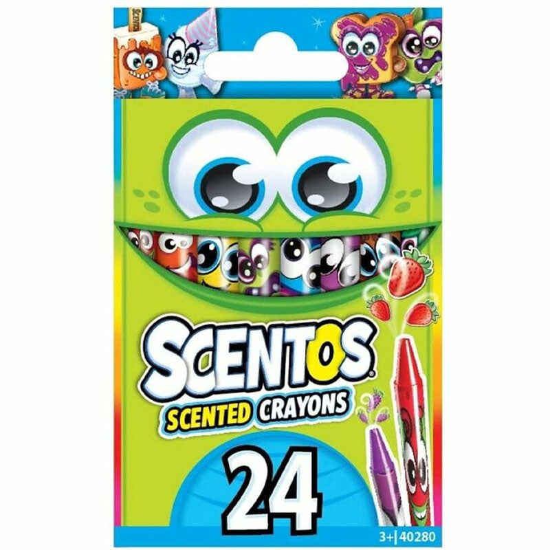 Scentos Scented - Crayons 24 Pack