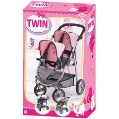 Bayer - Twin Tandem Doll Pram