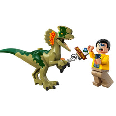 LEGO Jurassic Park 30th Anniversary Dilophosaurus Ambush 76958