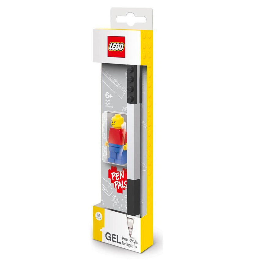 LEGO - Gel Pen With Mini Figure Black
