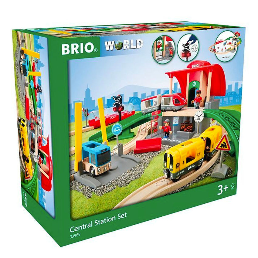 BRIO - Central Station Set 37 pieces