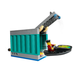 LEGO City Police Speedboat and Crooks Hideout - 60417