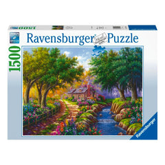 Ravensburger - Cottage by the River - 1500 Piece
