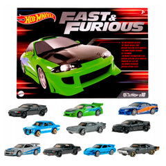 Hot Wheels Fast & Furious 10 Pack
