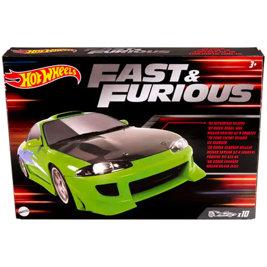 Hot Wheels Fast & Furious 10 Pack