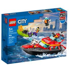 LEGO City Fire Rescue Boat 60373