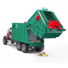 Bruder Commercial - Mack Granite Garbage Truck Rear Loading