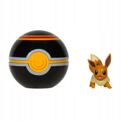Pokemon Clip N Go Character Eevee + Luxury Ball