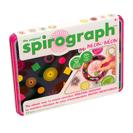 Spirograph Neon in Tin