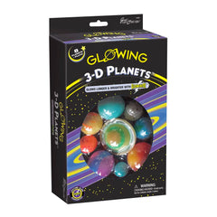 Glowing - 3-D Planets