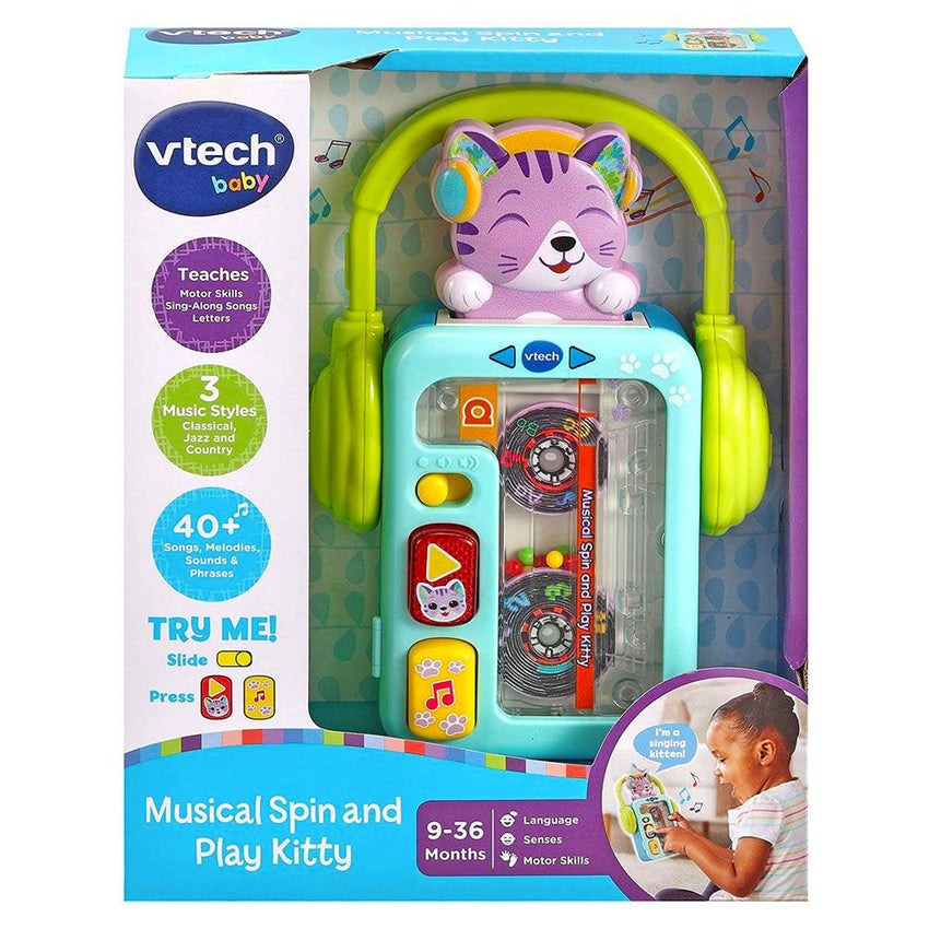 Vtech Baby Musical Spin & Play Kitty