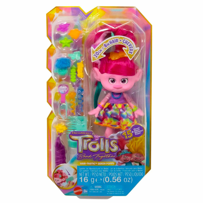 Trolls Band Together Hair-Tastic Queen Poppy