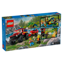 LEGO 4x4 Fire Truck With Rescue Boat - 60412
