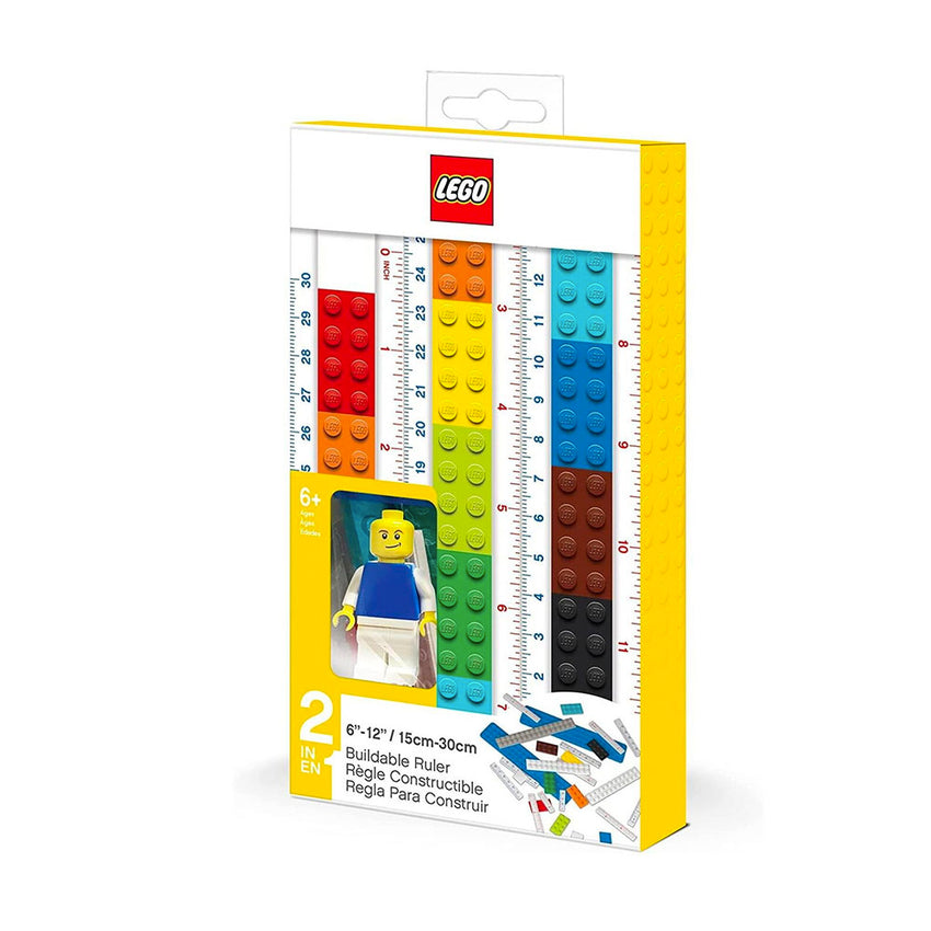LEGO - Buildable Ruler With Mini Figure