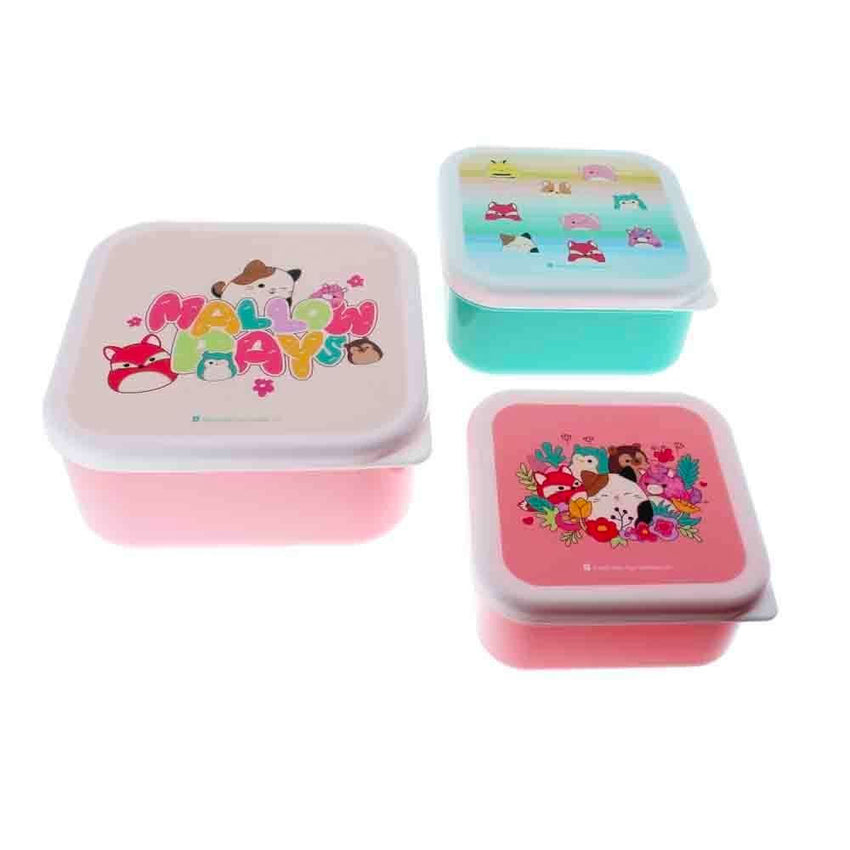 Squishmallows Storage Containers 3 pack