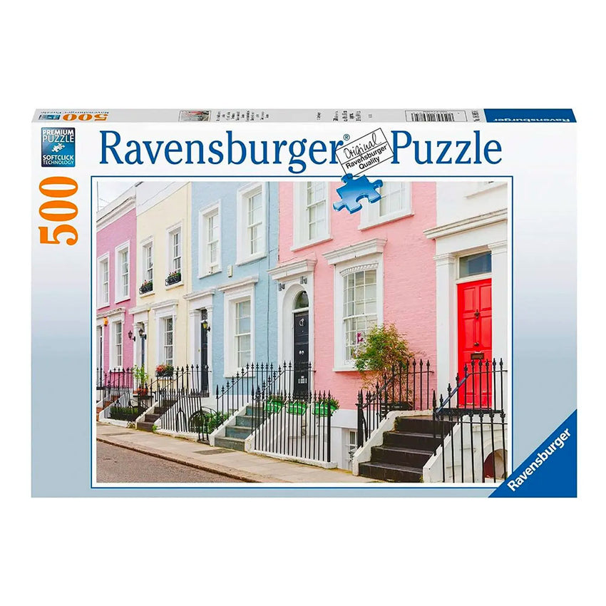Ravensburger - Colourful London Townhouses - 500 Piece