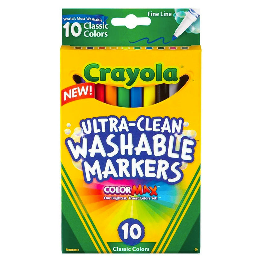 Crayola Washable Fineline Markers 10pk