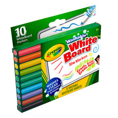 Crayola Washable Whiteboard Slim Markers