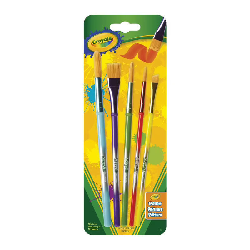 Crayola Art and Craft Brushes 5 Pack
