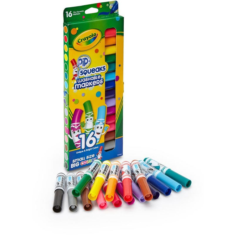 Crayola Pip Squeaks Washable Markers 16 Pack