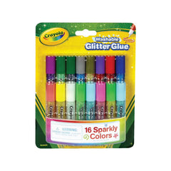 Crayola Washable Glittler Glue 16 Pack