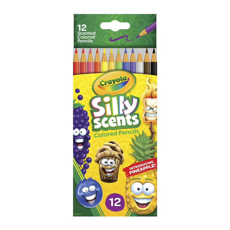 Crayola - Silly Scents - Colored Pencils 12 Pack