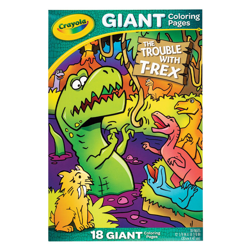 Crayola - Giant Coloring Pages - T-Rex