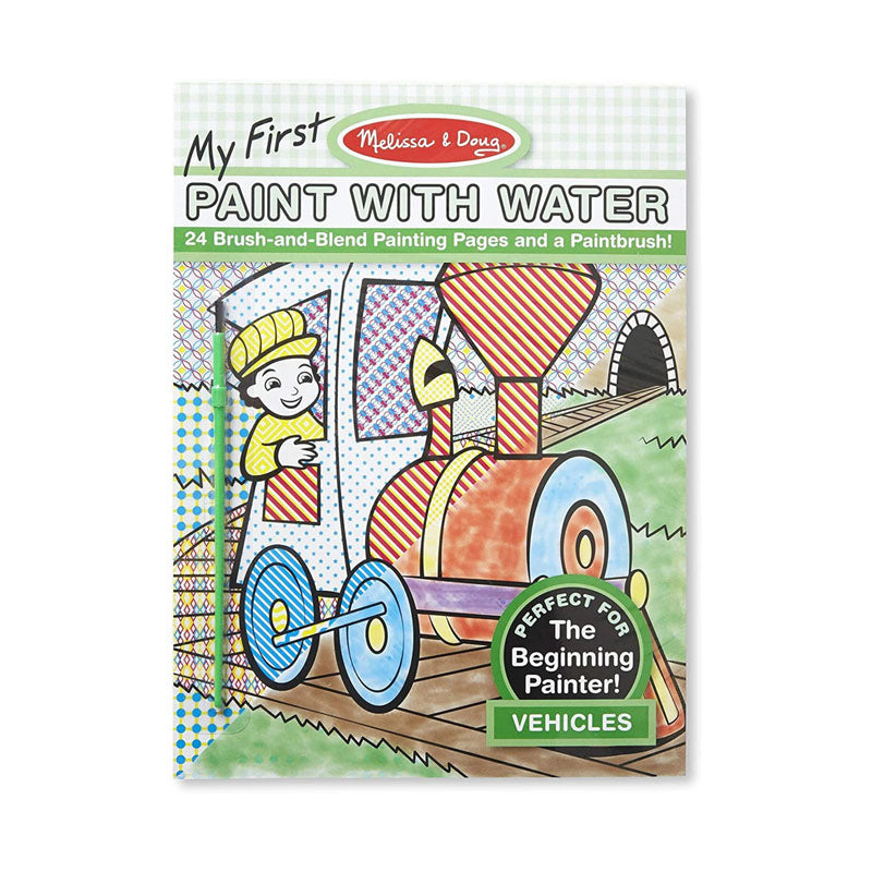 Melissa & Doug - My First Paint With Water - Vehicles