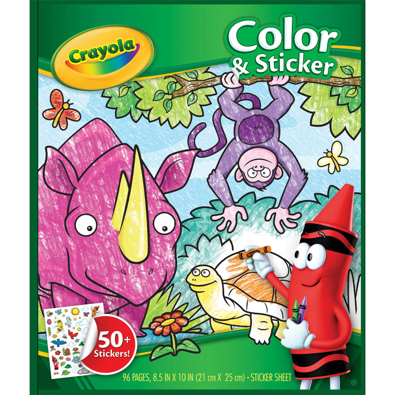 Crayola - Color & Sticker - Animals