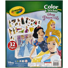 Crayola - Color & Sticker - Disney Princesses