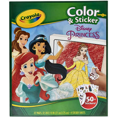 Crayola - Color & Sticker - Disney Princesses