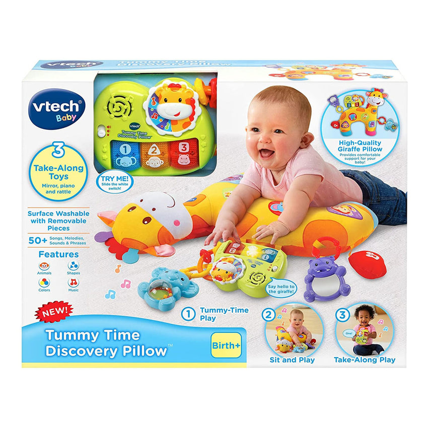 Vtech Peek and Play Tummy Time Pillow