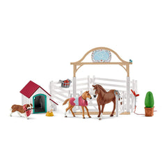 Schleich Hannahs Guest Horses and Dog