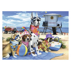 Ravensburger No Dogs On The Beach Puzzle 100 XXL Piece