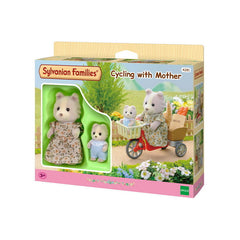 Sylvanian Families Cycling With Mother