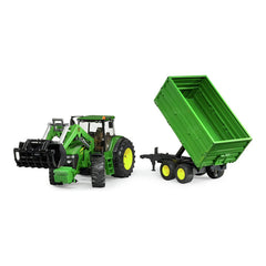 Bruder - John Deere 7930 Tractor with Front Loader and Trailer
