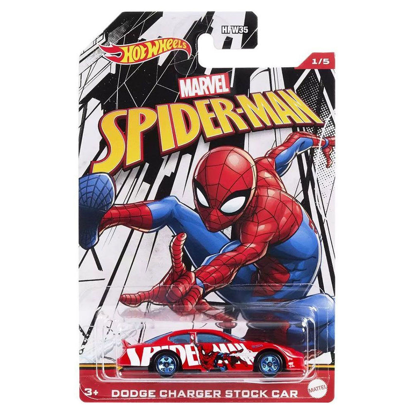 Hot Wheels - Marvel Spider-man - Dodge Charger Stock Car