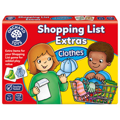 Orchard Game Shopping List Extras Clothes