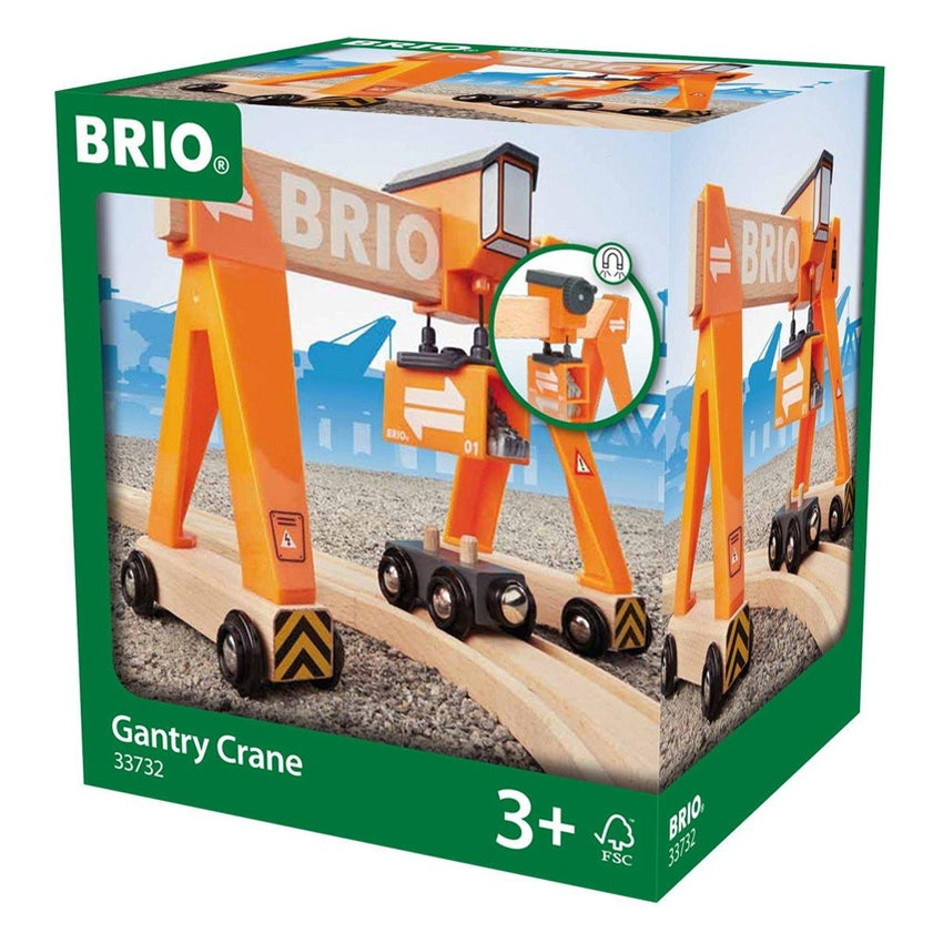 BRIO - Gantry Crane 4 pieces