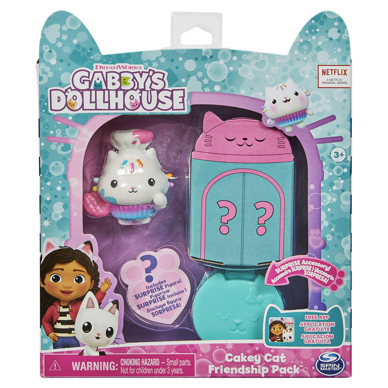 Gabbys Dollhouse - Cakey Cat Friendship Pack