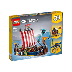 LEGO Creator Viking Ship and Midguard Serpent - 31132