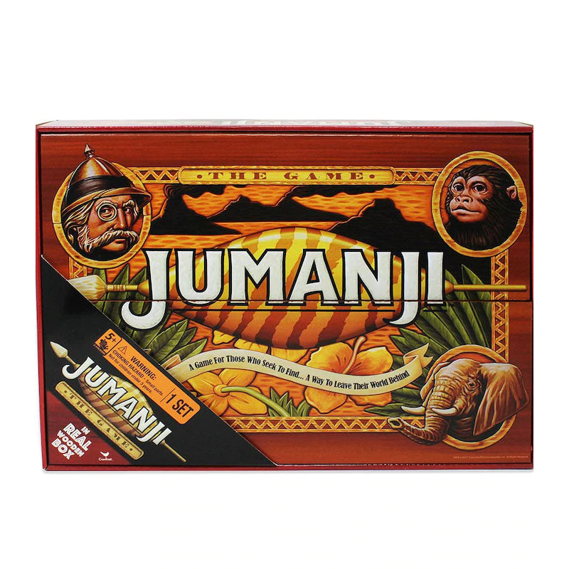 Jumanji Wood Case Board Game