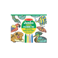 Melissa & Doug - Jumbo Coloring Pad - Animals