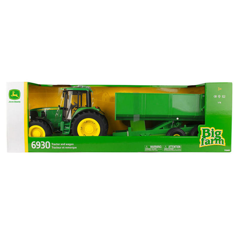 John Deere - Big Farm Tractor and Wagon