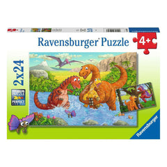 Ravensburger Dinosaurs At Play 2 x 24 Piece